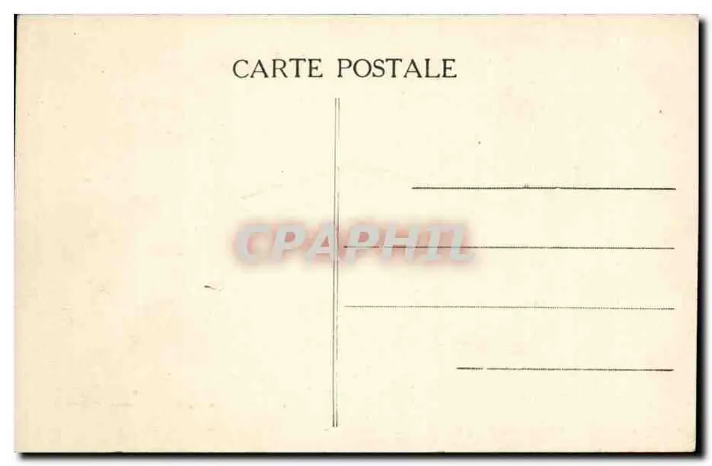 Carquefou — Schloss der Seilleraye — Zimmer der Madame de Sévigné — Sammlung F. Chabreau, Nantes - Rückseite