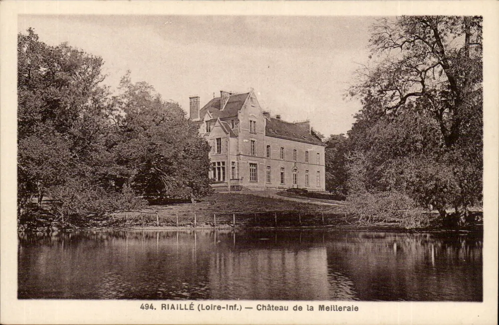 Riaillé (Loire-Inf.) — Château de la Meilleraie - Frente