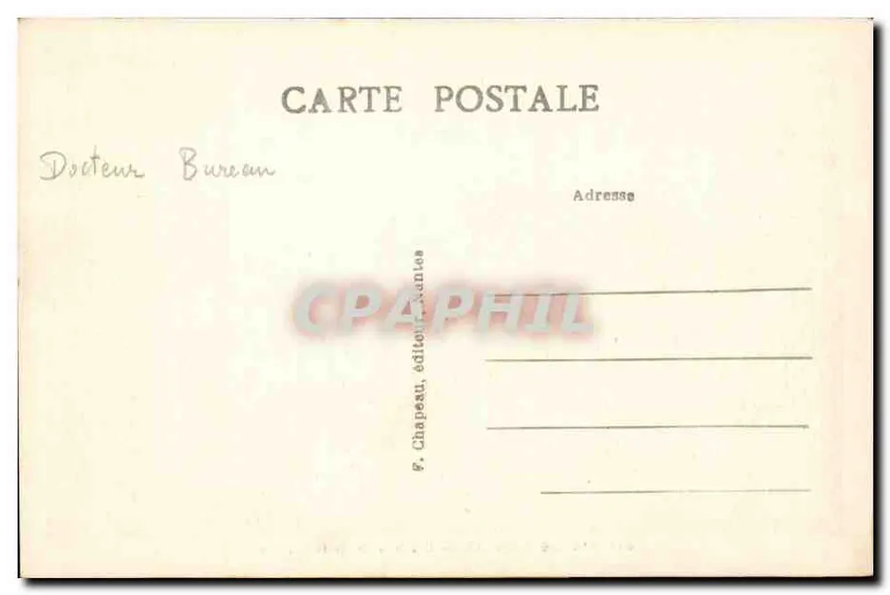 Riaillé (Loire-Inf.) — Château de la Meilleraie - Verso