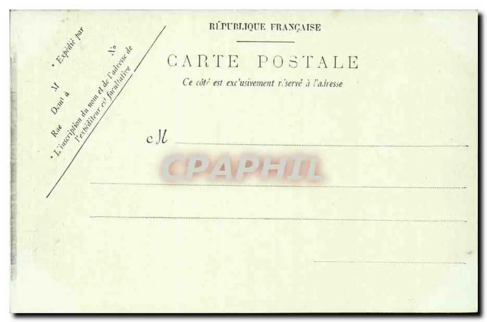 NANTES — O Castelo — A Entrada — L.L. - Verso