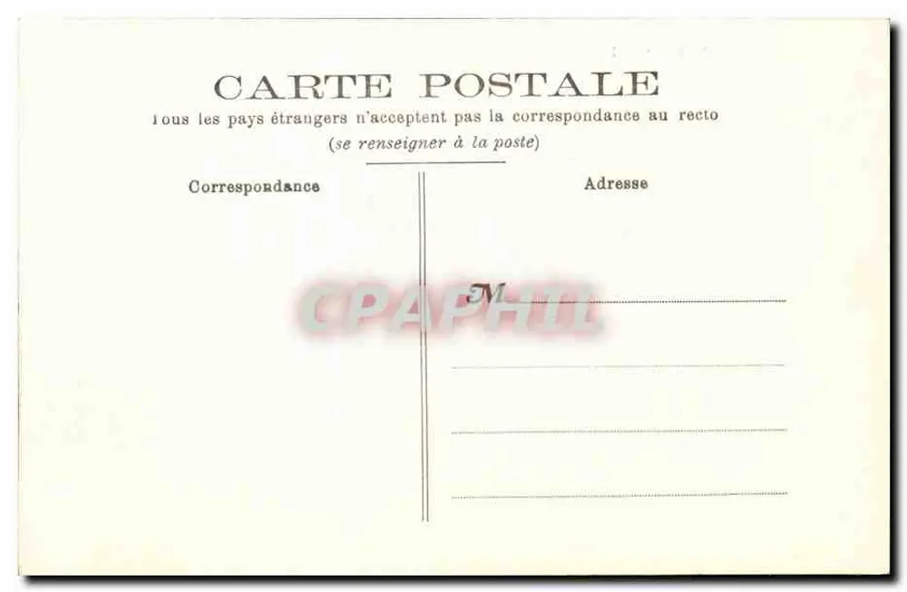 Amboise — O Castelo — Fachada Leste — Imp. Lammesdat, Châtillon-sur-Loire - Verso