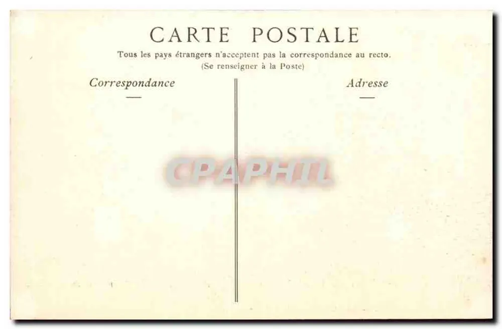 Tours — A Nova Prefeitura — Périsal, Livreiro — Tours - Verso