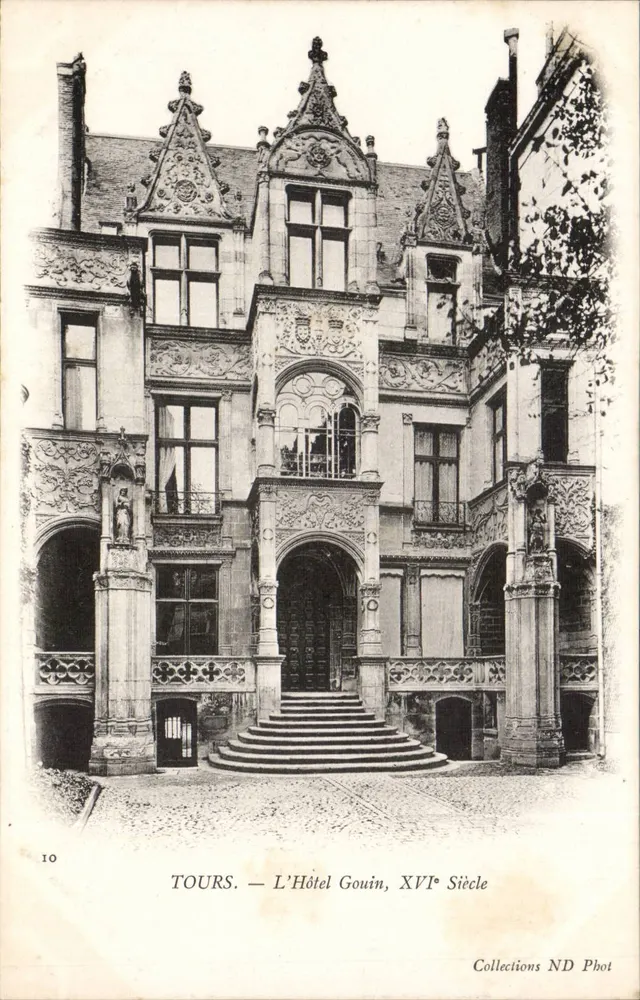 Tours — Das Hotel Gouin, 16. Jahrhundert — Collections ND Phot - Vorderseite