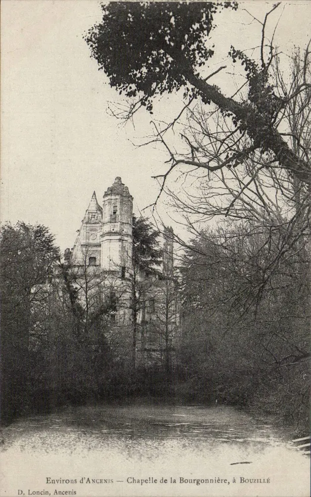Kapelle der Bourgonnière in Bouzillé — Umgebung von Ancenis — D. Loncin, Ancenis - Vorderseite
