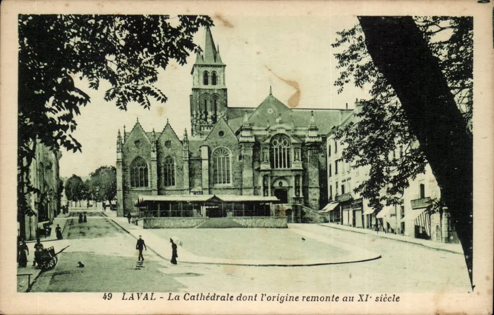 Laval — Die Kathedrale, die auf das 11. Jahrhundert zurückgeht — unbekannter Verlag, Nr. 49 - Vorderseite