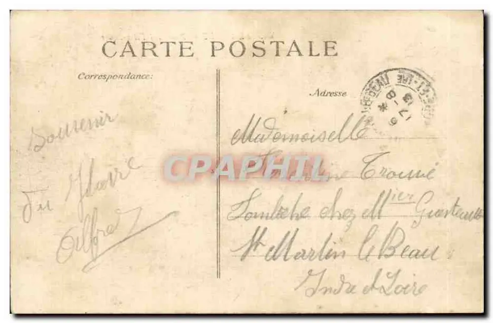 Le Havre — Boulevard Félix-Faure — Editor ELD, n°63 - Verso