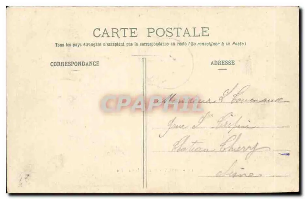 NANCY - Place de la Carrière — Maison des Magasins Réunis, édit, Nancy - Verso