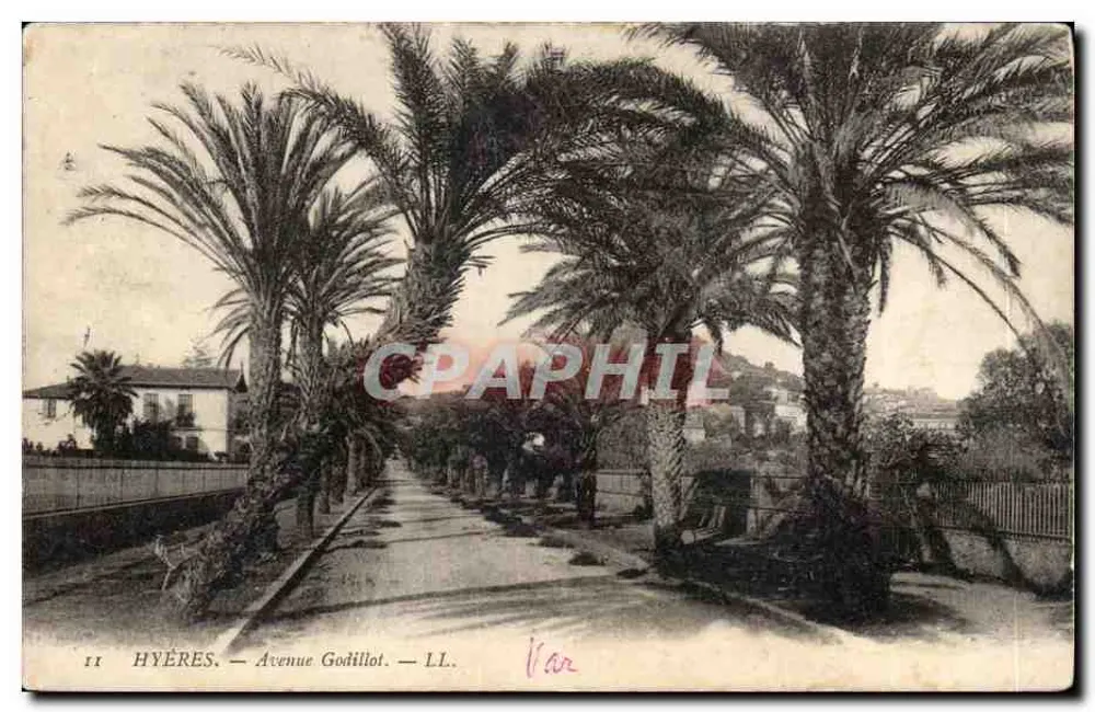 Hyères — Avenue Godillot — LL. - Frente