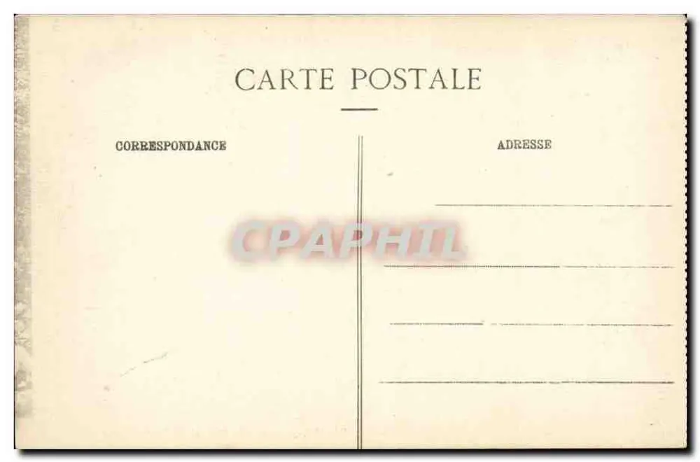 Vichy - Bron van het Park en Gedekte Galerij - Achterkant