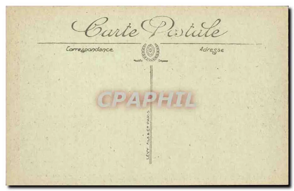 Lisieux — Vista tirada do Ponto de Vista — Edição Artística Albert Grente, Lisieux - Verso