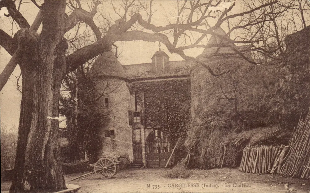 GARGILELLE (Indre) — O Castelo — M 733 - Frente
