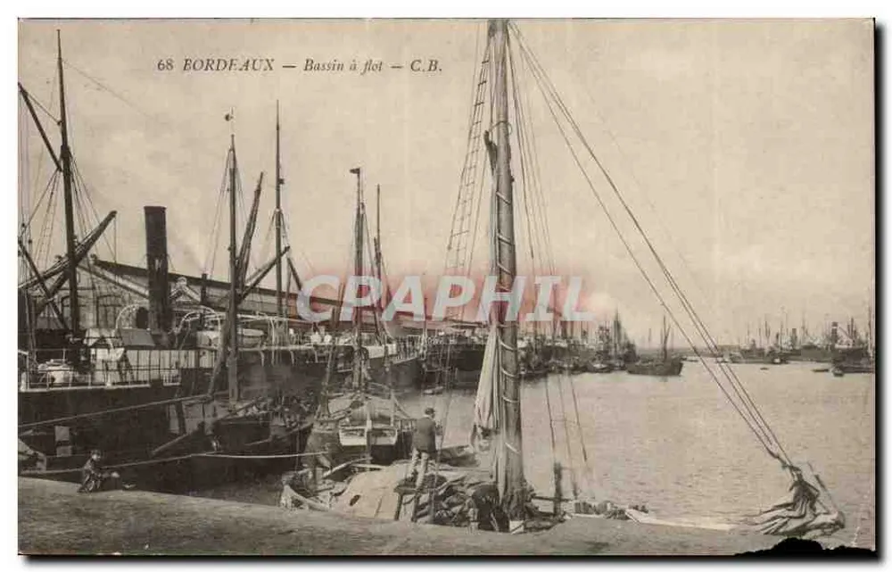 Bordeaux — Bassin à flot — C.B. - Frente