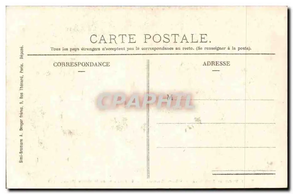 Notre-Dame de Brebières — Albert (Somme) — Entdeckung der Wunderstatue - Rückseite