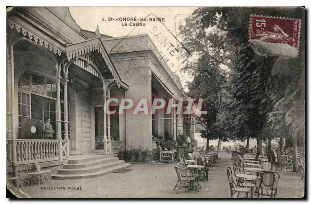 St-HONORÉ-les-BAINS — O Casino — Coleção Roubé - Frente
