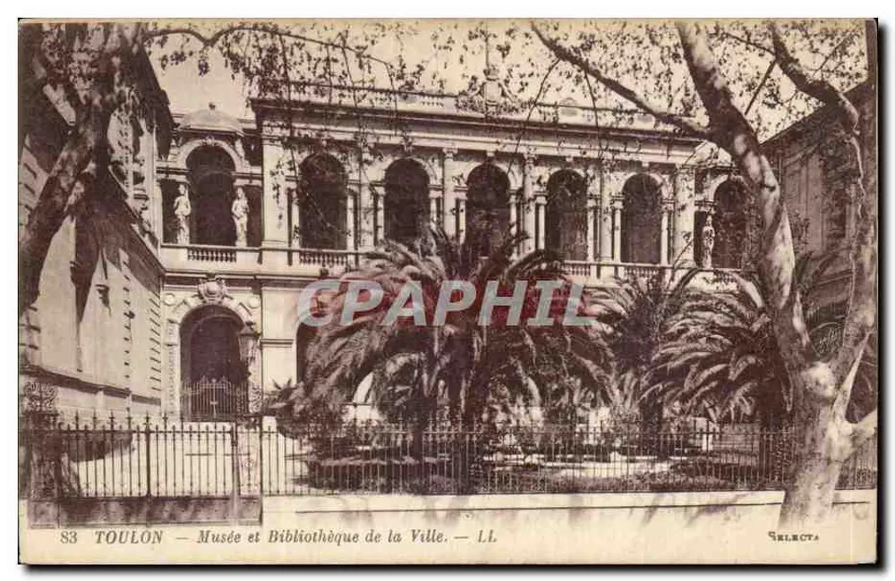 Toulon — Museu e Biblioteca da Cidade — LL - Frente