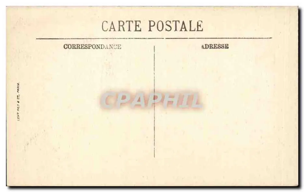 Angoulême — Ansicht vom Désaix-Bastion — LL. n°7 - Rückseite
