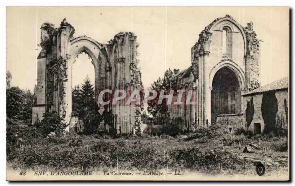 Env. de Angoulême — La Couronne — L'Abbaye — LL. - Frente