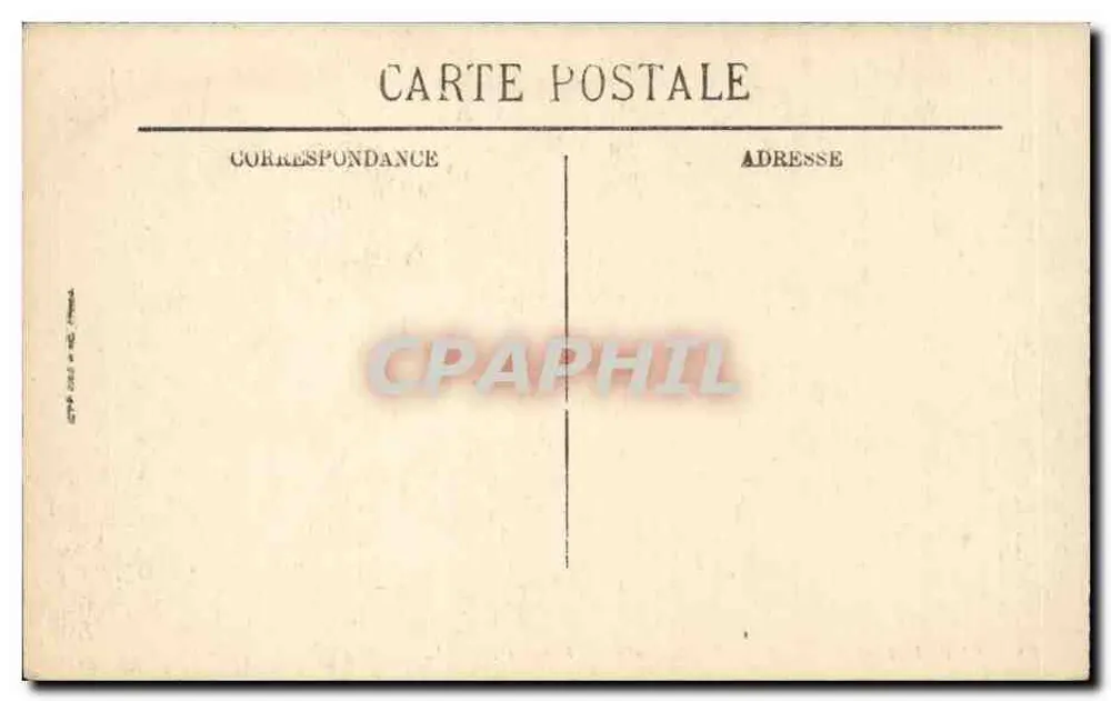 Env. de Angoulême — La Couronne — L'Abbaye — LL. - Verso