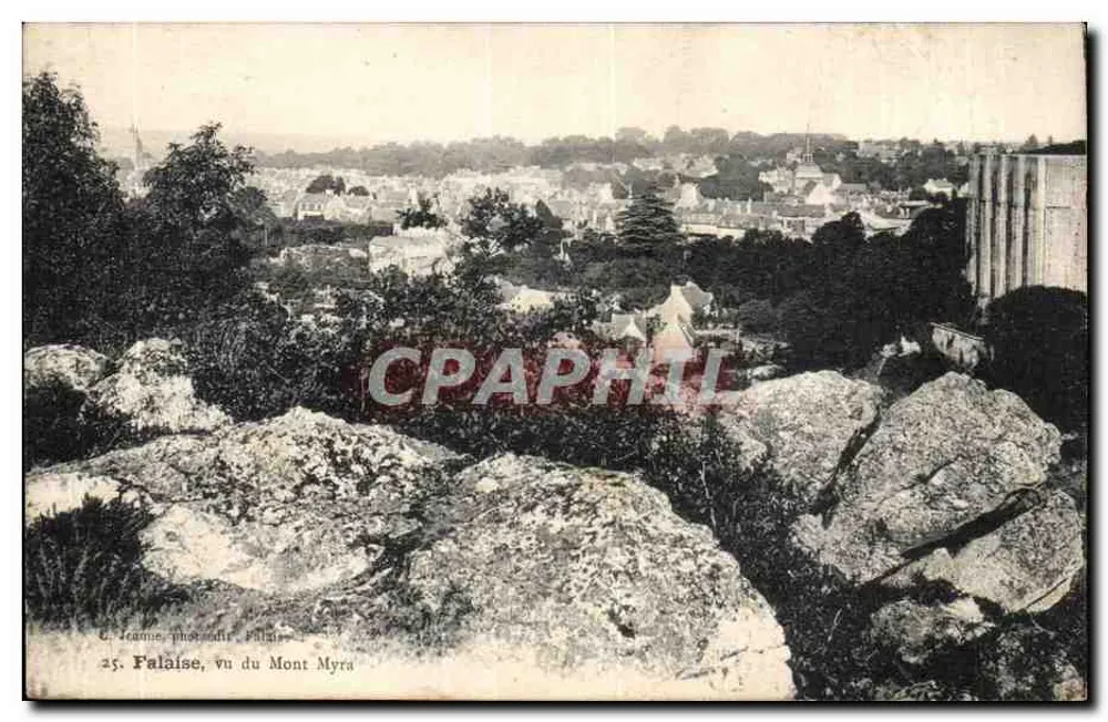 Falaise, vista do Monte Myra — C. Jeanme, fot. Falaise, n°25 - Frente