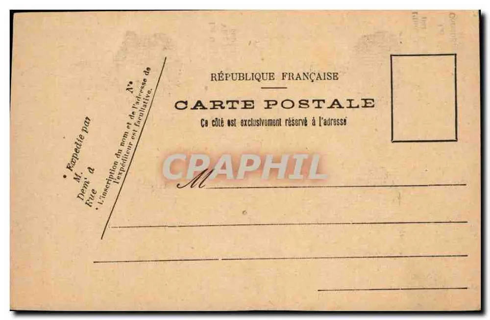 Vier französische Generale — Generalissime Brugère, General Voyron, General Millet, General Girardel — Verlag Monde Illustré - Rückseite