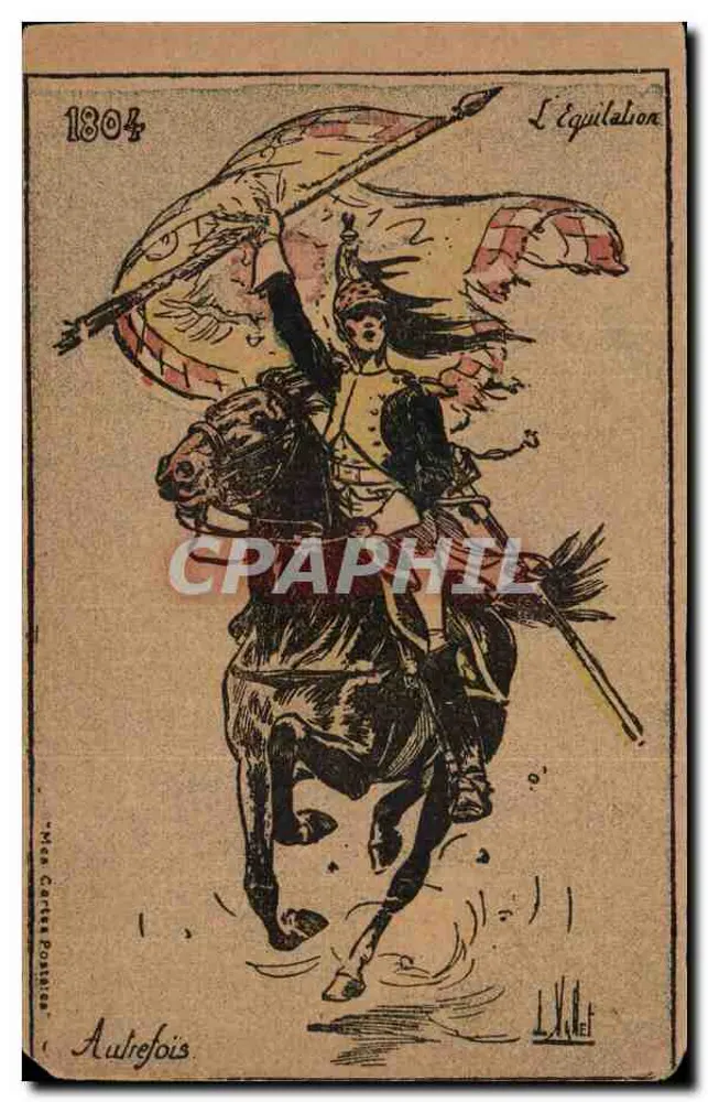 Reiten — 1804 — Mea Cartes Postales - Vorderseite