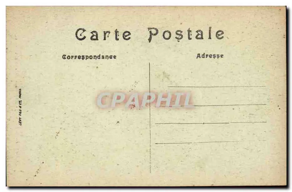 Ramboillet — O Castelo — O Oratório — LL. - Verso
