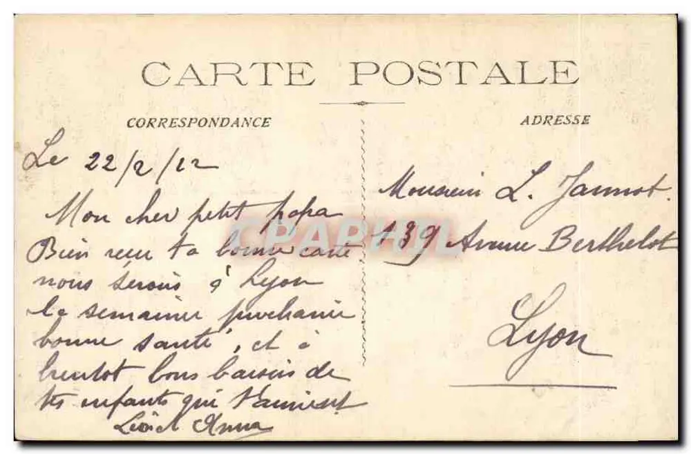 Toulon - Cariatides de Puget — Y. Le Bay quat Cronstalt - Verso