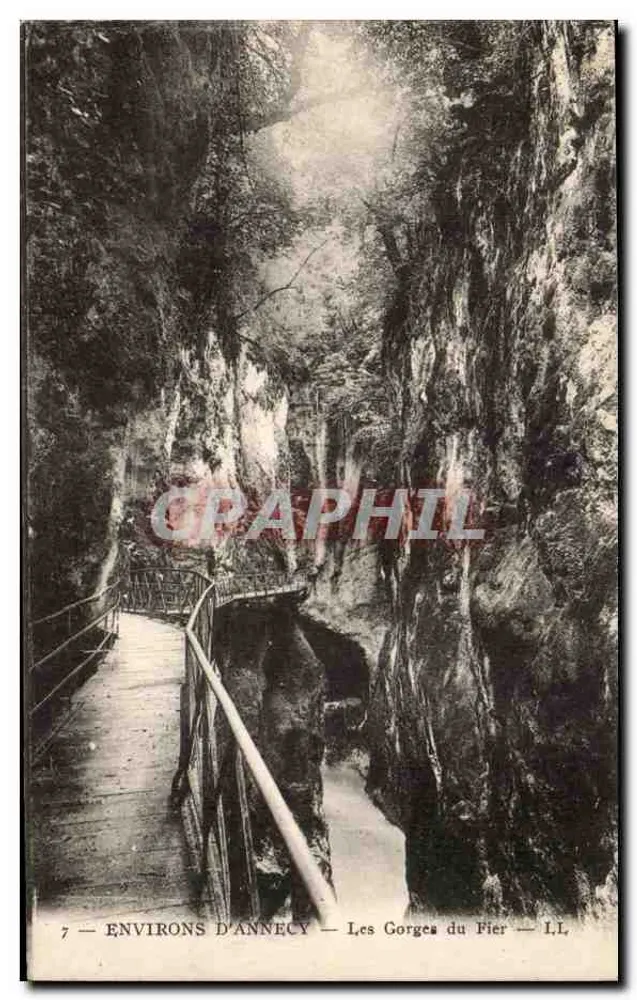 As Gorges do Fier — Arredores de Annecy — LL - Frente