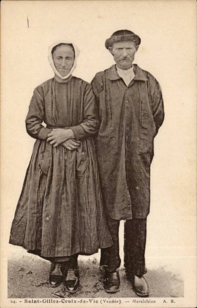 Saint-Gilles-Croix-de-Vie (Vendée) — Gärtner — A. B. - Vorderseite