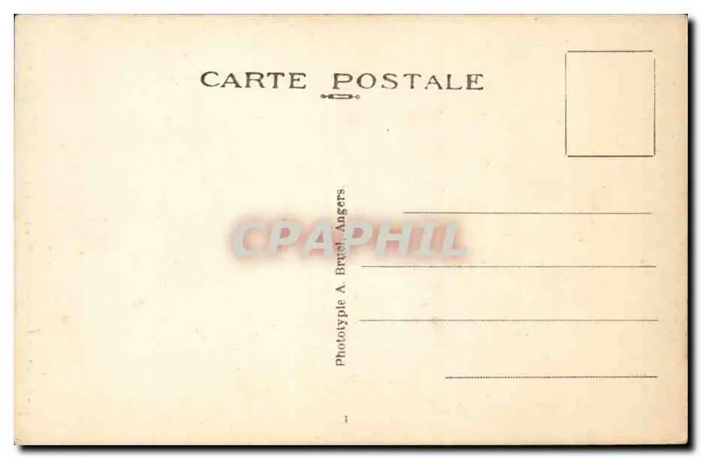 Saint-Gilles-Croix-de-Vie (Vendée) — Gärtner — A. B. - Rückseite