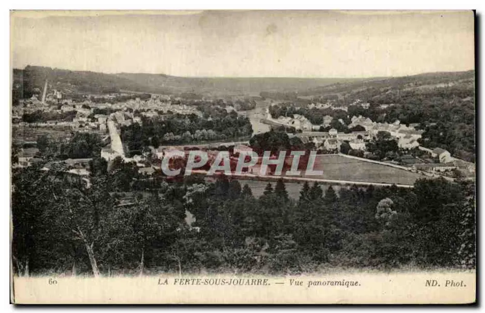 La Ferté-sous-Jouarre — Panoramablick — ND. Phot. - Vorderseite