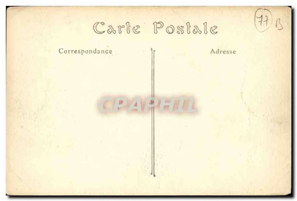 Jouarre — A Abadia, vista geral — ND. Plot, Guyot, lib.-pap. - Verso