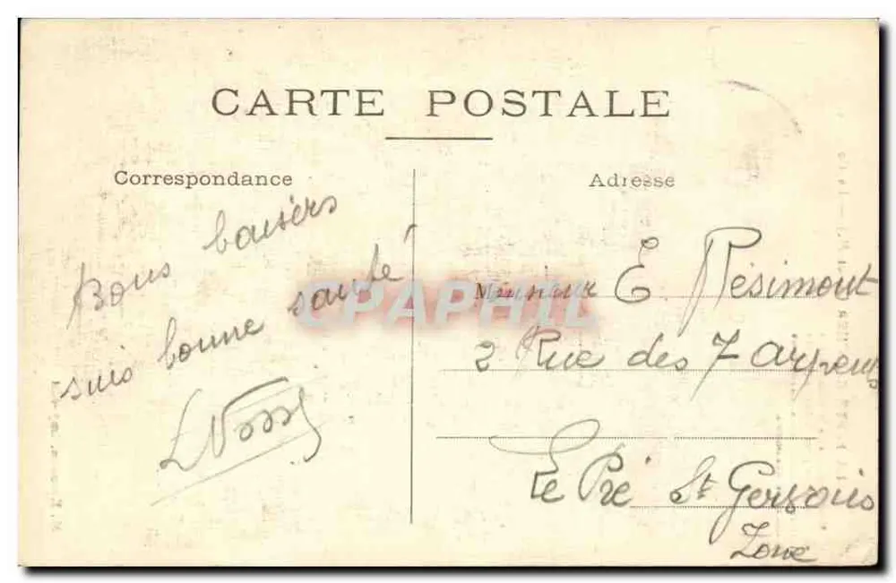 La Ferté-Gaucher (S.-et-M.) — Kolumna — M. Ronsseau, wydawca - Rewers