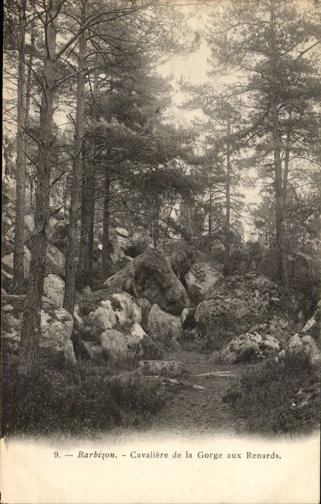 Barbizon — Cavaleiro da Garganta dos Raposos — n°9 - Frente