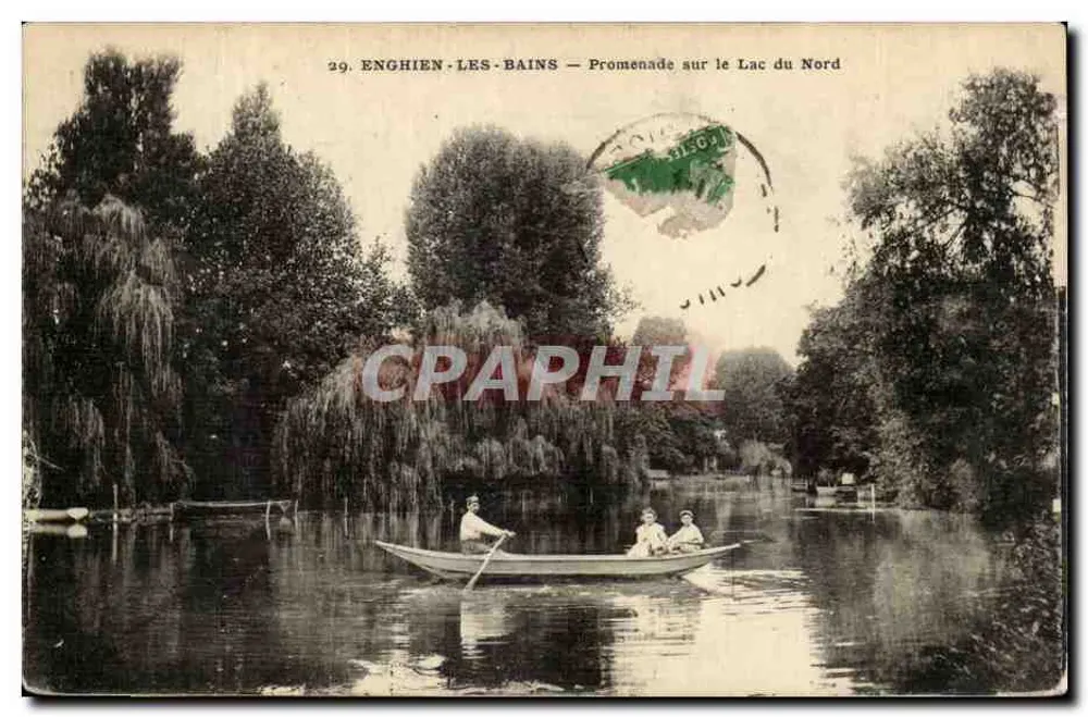 Enghien-les-Bains — Spaziergang am See du Nord — Verlag: Nr. 29 - Vorderseite