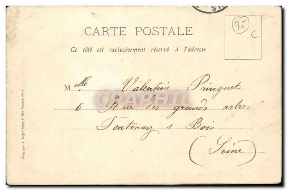 Montmagny — Vista de la iglesia — E. Girard, Montmorency - Reverso