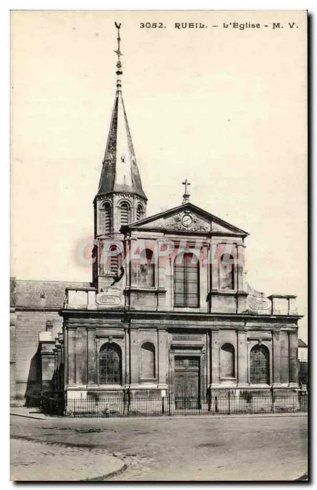 Rueil - A Igreja - M. V. - Frente
