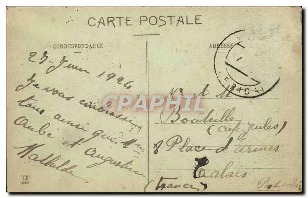 Le Portillon - Umgebung von Luchon — Die zentralen Pyrenäen (1. Serie) — Verlag Bosost - Rückseite