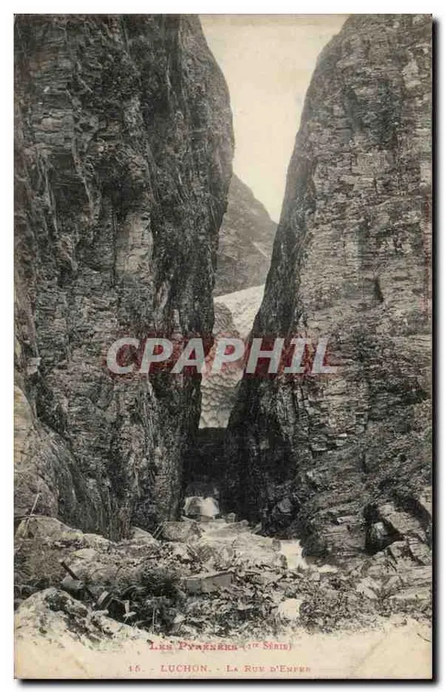 Os Pirineus — A Rua d'Empér — Luchon (1ª Série) — n°16 - Frente