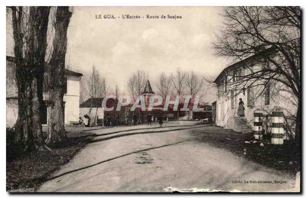 Le Gua - A Entrada - Estrada de Saujon - Frente