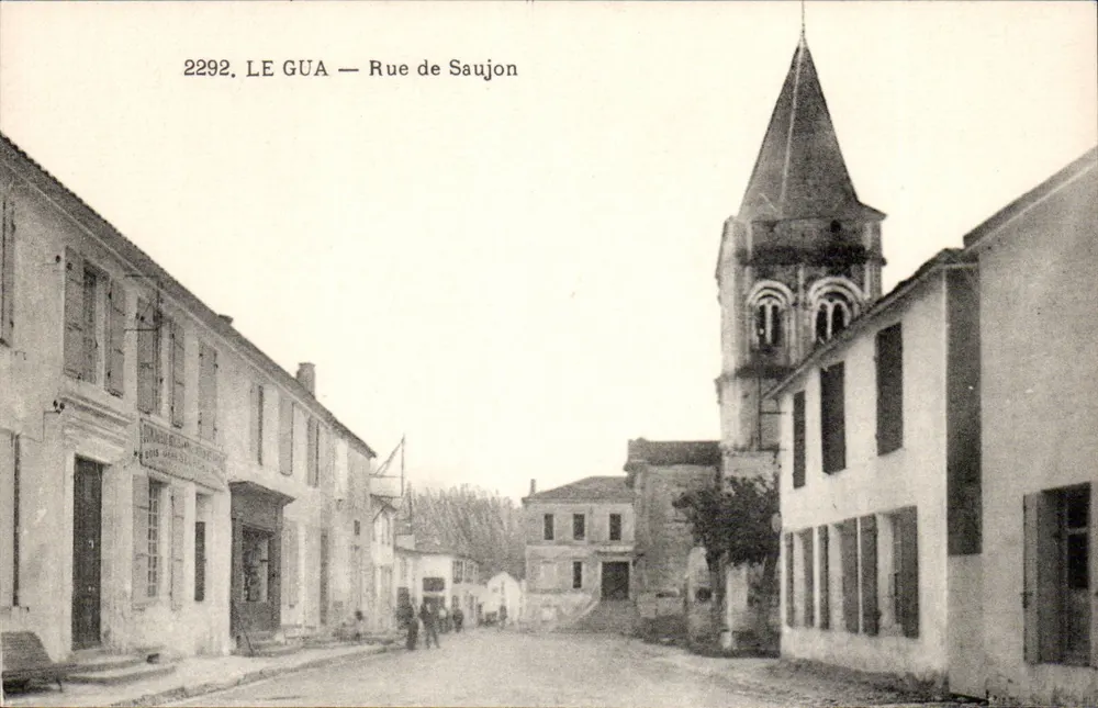 Le Gua — Rua de Saujon — Cliché Le Guiautrenne - Saujon - Frente