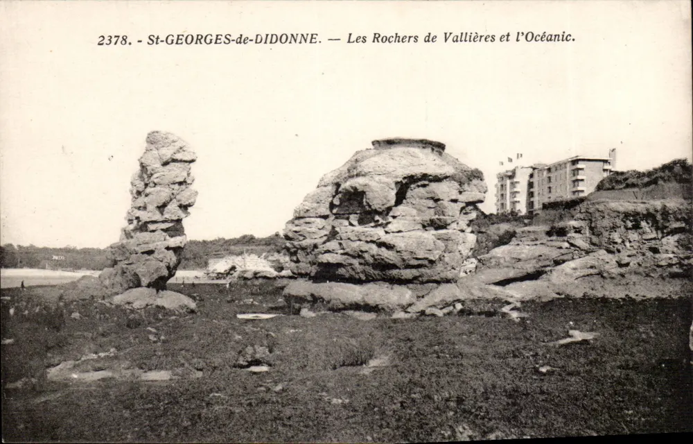 St-Georges-de-Didonne — Die Felsen von Vallières und das Océanic - Vorderseite