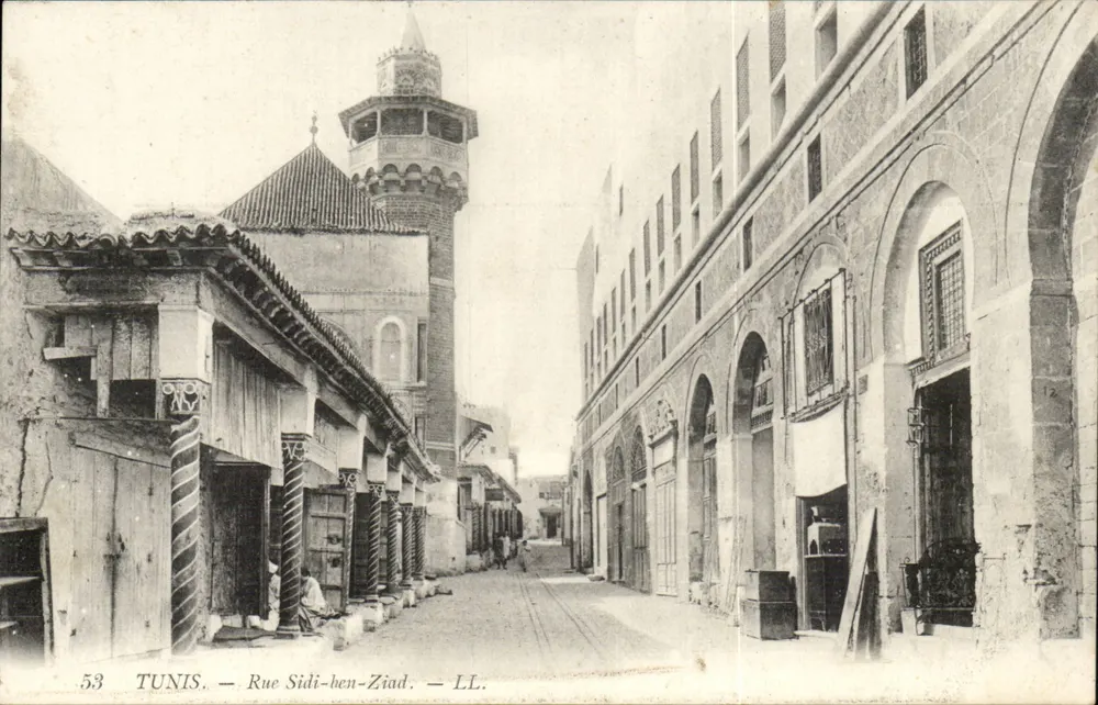 Tunis — Rue Sidi-ben-Ziad — LL. Nr. 53 - Vorderseite
