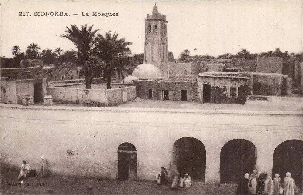 Sidi-Oukba — A Mesquita — Maure, fot. Biskra - Frente