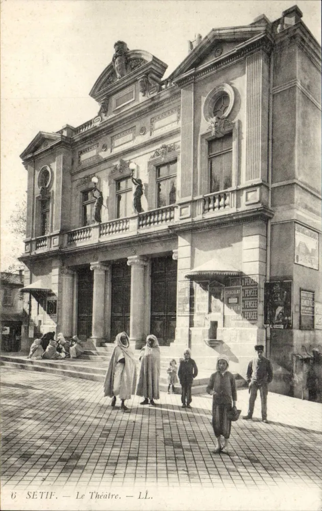 Setif — El Teatro — L.L. - Anverso