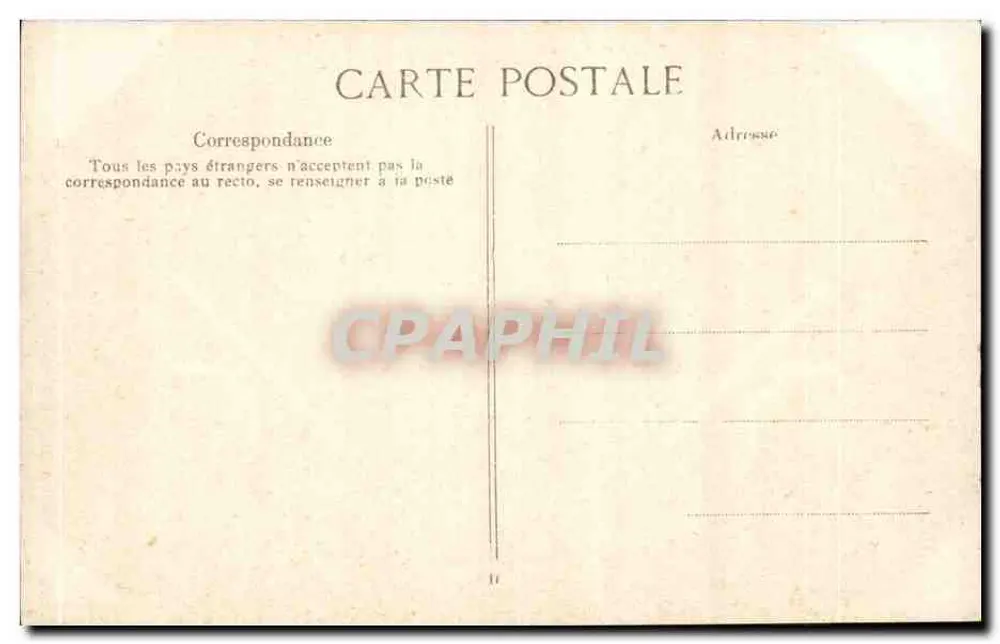 Sétif — La Mairie — Collection Idéale, P.S. - Achterkant