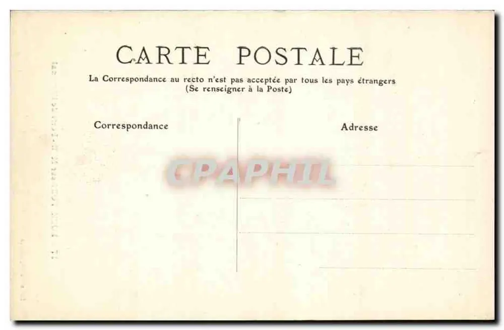 ROCHEFORT-sur-MER — Tor des Arsenal — Verlag Sabin-Martin, Nr. 37 - Rückseite