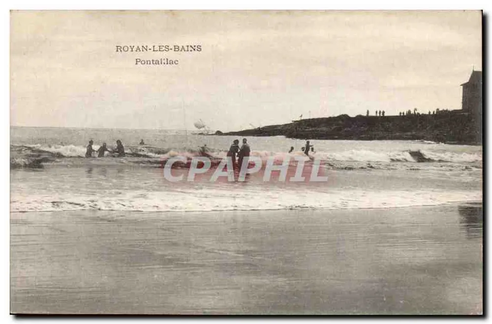 Royan-les-Bains — Pontal lac — editor desconhecido, número de série não visível - Frente