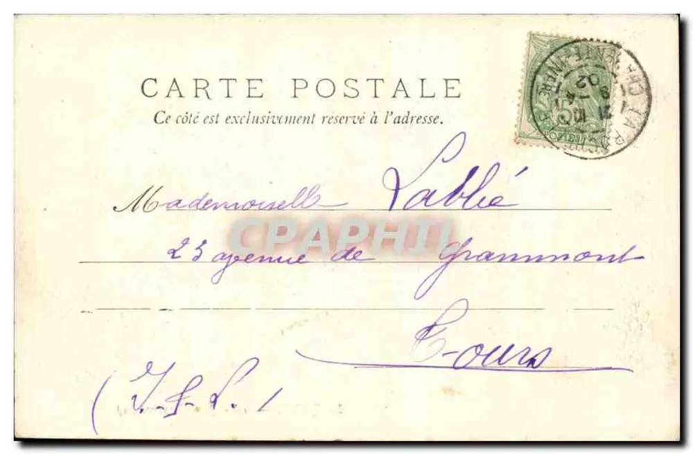 La Rochelle — Calçadão Duperré (2) — Editor S. Coudray - Verso