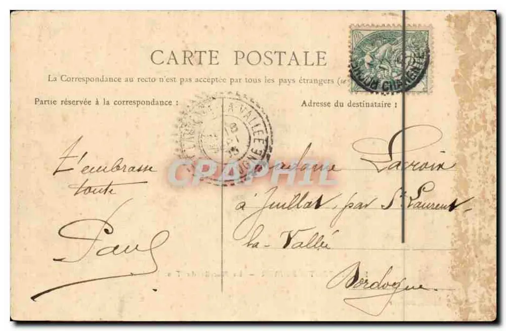 ROCHEFORT-SUR-MER — Die Nacelle des Fährschiffs — Sabin-Martin, Verlag - Rückseite